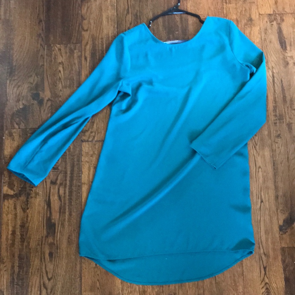 😻bundle 5 for $30😻 dark teal dress, high-low